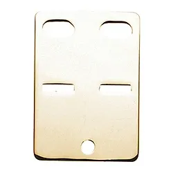 Scrouples ID bricka i 8 karat guld