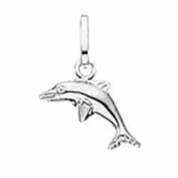 Scrouples delfin hängen med halskedja i silver