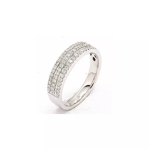beställningsvare - diamant ring i 14  karat vitguld 0,40 ct