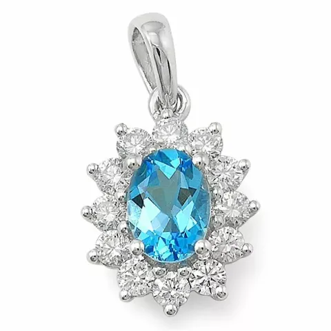 rosettberlock i 14 carat vitguld 0,55 ct 0,92 ct