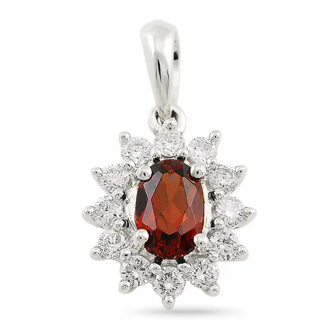 Rosettberlock i 14 carat vitguld 0,27 ct 0,52 ct