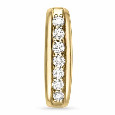 Diamant hängen i 14 carat guld 0,22 ct