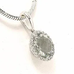 diamant hängen i 14 carat vitguld 0,12 ct 2,00 ct