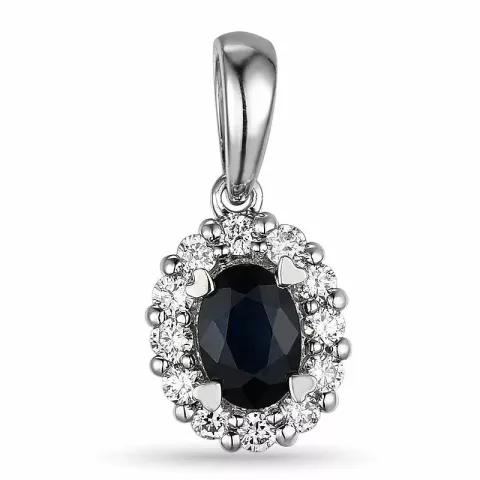 rosettberlock i 14 carat vitguld 0,22 ct 0,65 ct