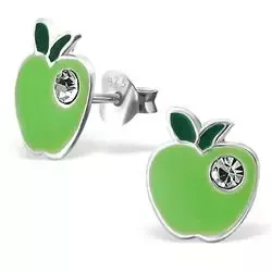 äpple örhängen i silver