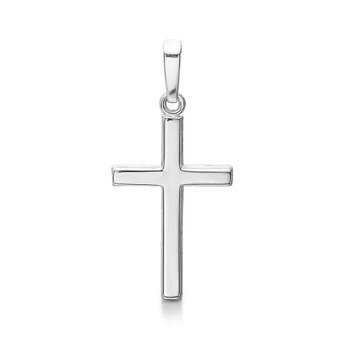 12 x 22 mm Aagaard kors hängen i silver