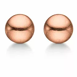 5 mm Aagaard kula örhängen i rosabelagt silver