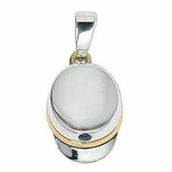 Aagaard studentmössa hängen i silver blå safir