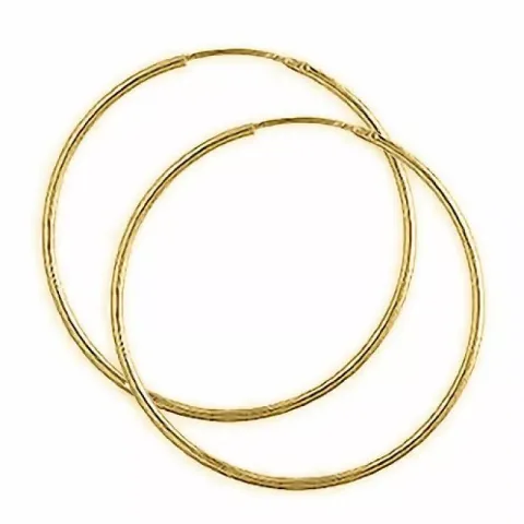 45 mm Aagaard creol i 14 karat guld