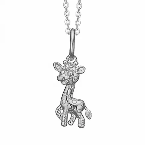 Aagaard giraff hängen med halskedja i silver