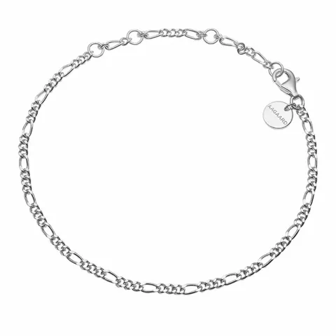 Aagaard figaroarmband i silver