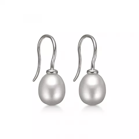 Støvring Design pärla örhängen i silver