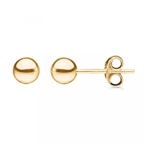 5 mm Støvring Design kula örhängen i 8 karat guld