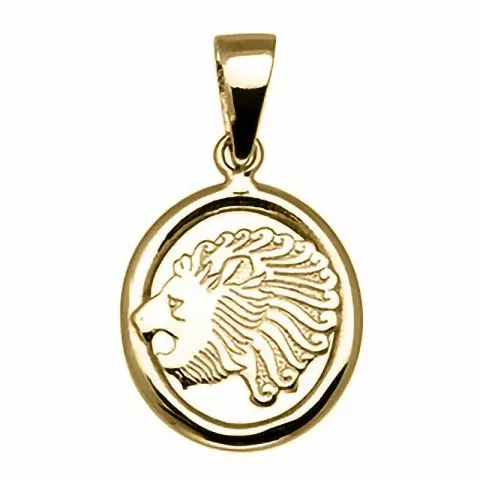 Støvring Design lejonet hängen i 8 karat guld