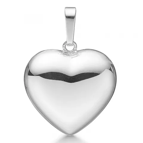 16 x 15 mm Støvring Design hjärta hängen i silver