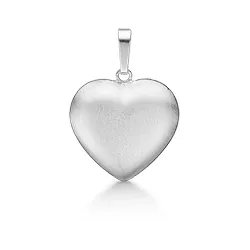 Elegant Støvring Design hjärta hängen i silver