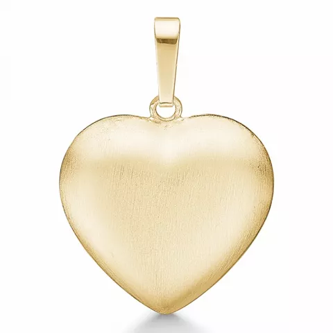 16 x 15 mm Støvring Design hjärta hängen i 8 karat guld