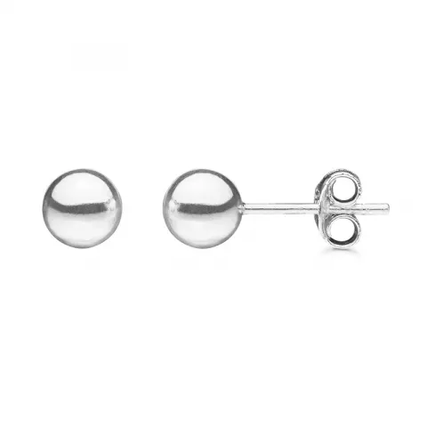 6 mm Støvring Design kula örhängen i silver
