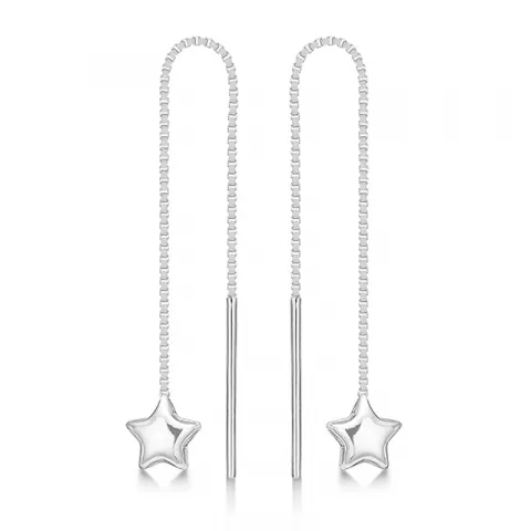 Støvring Design stjärna ear lines i silver