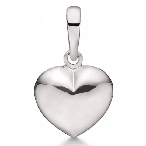 12 x 10 mm Støvring Design hjärta hängen i silver