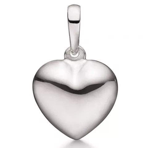 13 x 12 mm Støvring Design hjärta hängen i silver