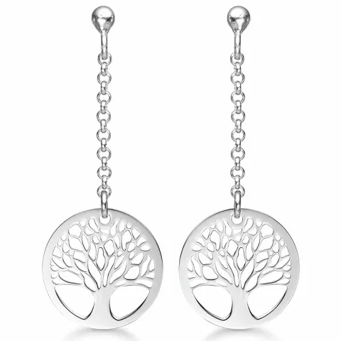 Kollektionsprov Støvring Design livets träd örhängen i silver