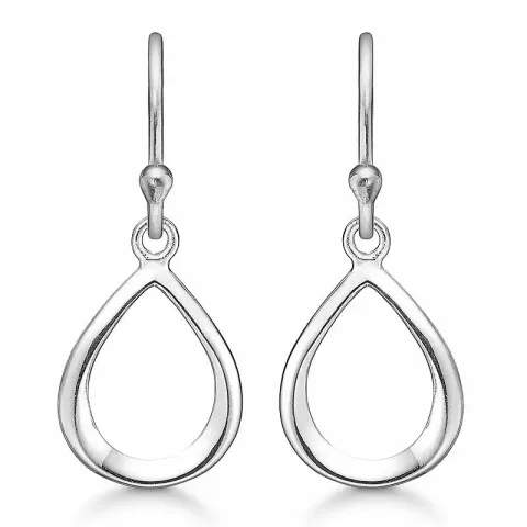 Støvring Design droppformad örhängen i silver