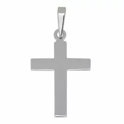 Siersbøl kors hängen i silver