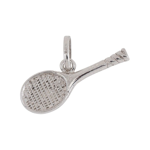 Siersbøl racket hängen i silver