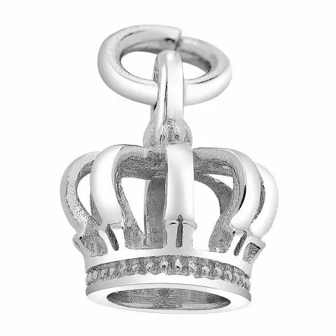 Lille Siersbøl krona hängen i silver