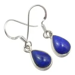 Droppe örhängen i silver