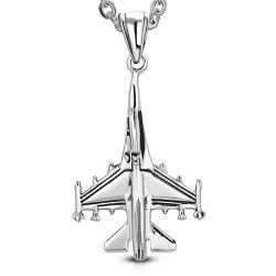 Flygmaskin hängen i stål