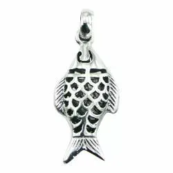 Lille fisk hängen i silver