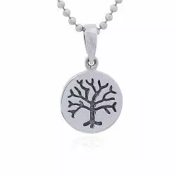 12 mm livets träd hängen i silver