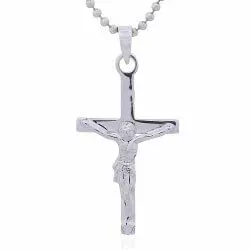 Jesus hängen i silver