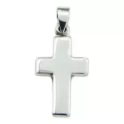 13 x 29,5 mm kors hängen i silver