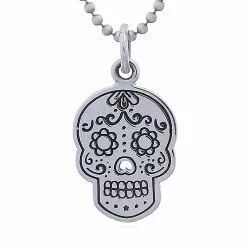 Skull hängen i silver