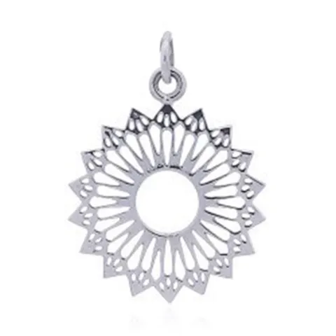 sol hängen i silver