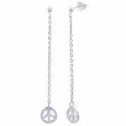 peace ear lines i silver