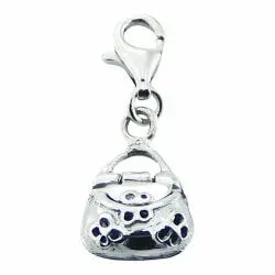 charm i silver väska