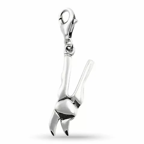 Tång charm i silver