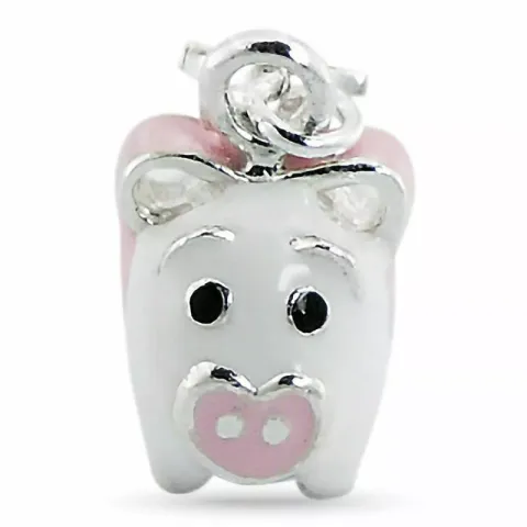 gris charm i silver