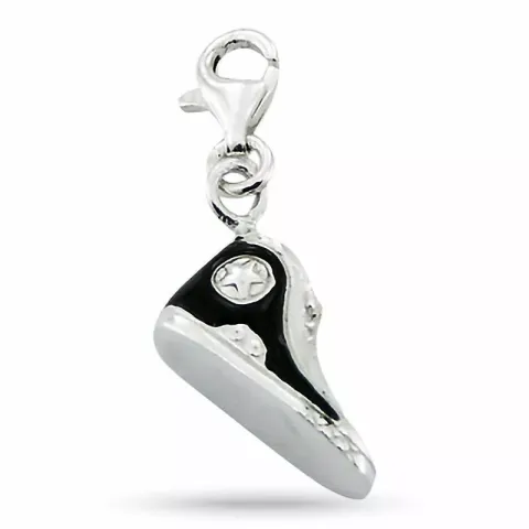 Sko charm i silver
