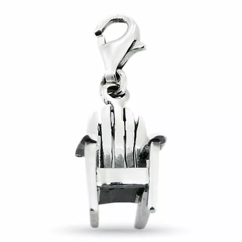 Blank stol charm i silver