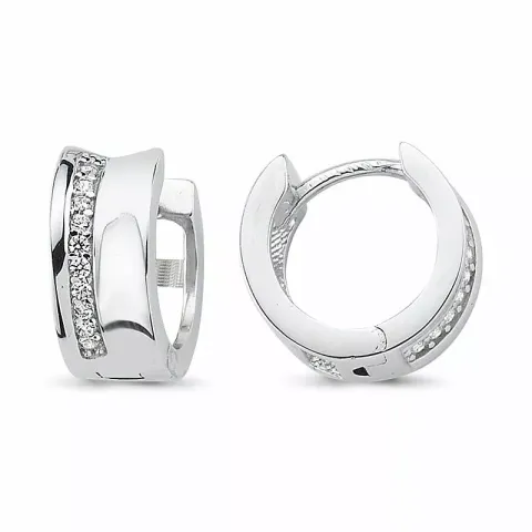 12,5 mm creol i silver