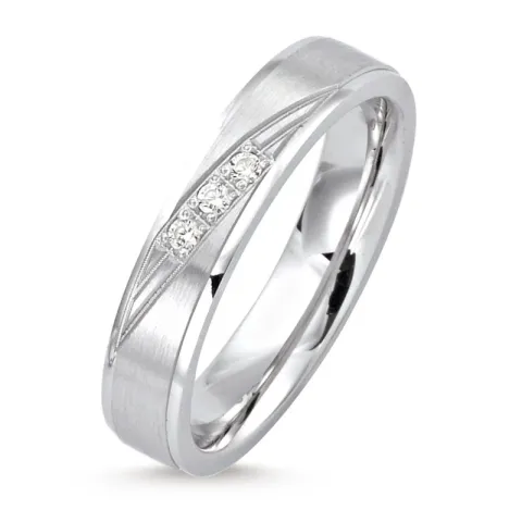 Kollektionsprov ring i rhodinerat silver