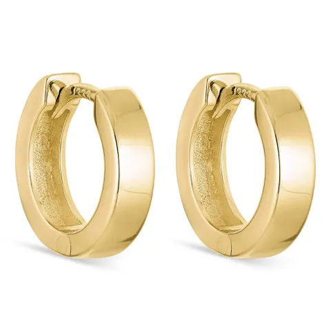 12 mm creol i 8 karat guld