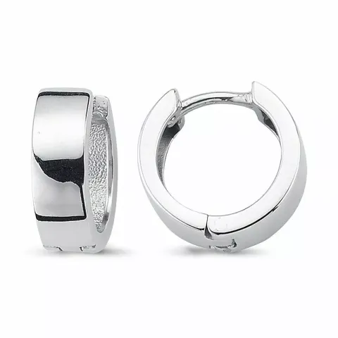 15 mm creoler örhängen i silver