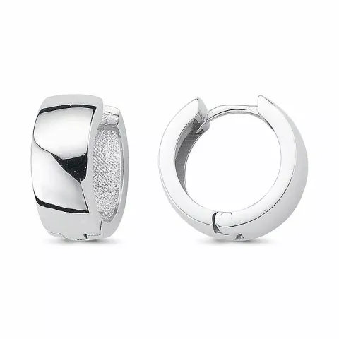 16 mm creoler örhängen i silver