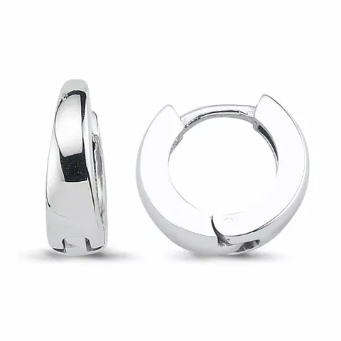 12,5 mm creoler örhängen i silver